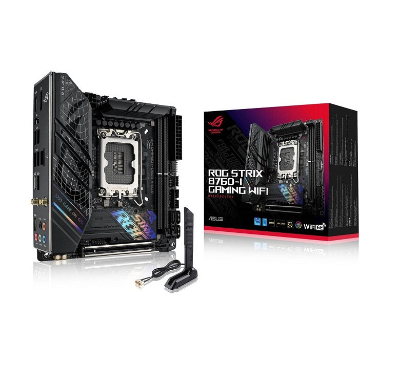 ASUS ROG STRIX B760-I GAMING WIFI LGA1700 Mini-ITX Motherboard