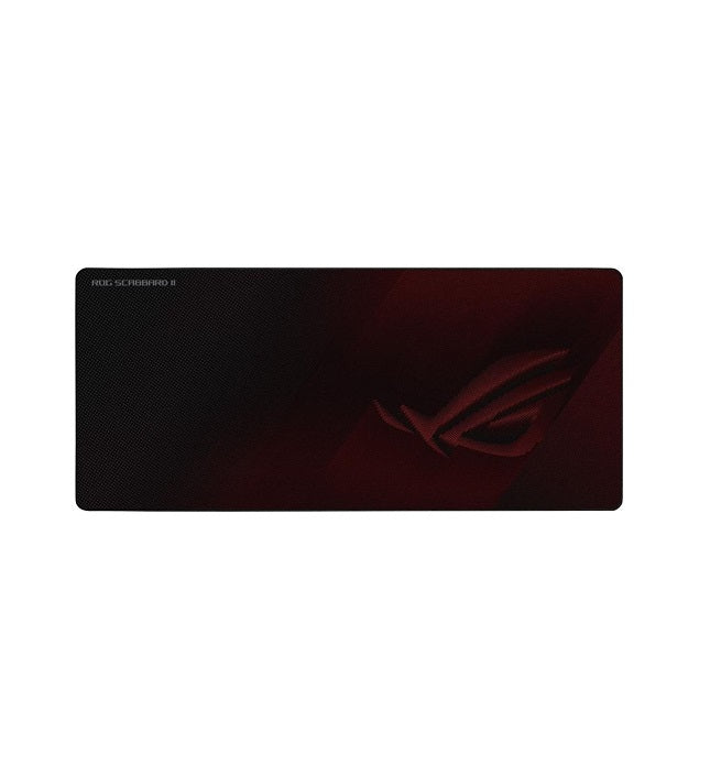 Asus NC08-ROG Strix Scabbard II Protective Nano-Coating Fabric Anti-Fray Black, Red Gaming Mouse Pad