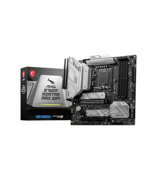 Msi MAG B760M MORTAR MAX WIFI DDR5 Gaming Motherboard