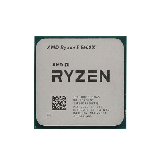 AMD Ryzen 5 5600X Desktop  Processor, 4.6GHz Max 6-Core, AM4, 12 Threads | Tray