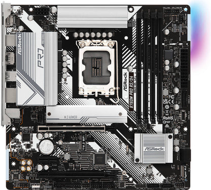 ASRock B760M Pro RS/D4 LGA1700 Micro ATX Motherboard