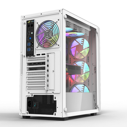 PREBUILT 2: BUDGET GAMING/WORKSTATION PC: AMD Ryzen 7 | GPU OPTION | 16GB RAM | 512GB NVME SSD | Windows 10 | WIFI BT READY