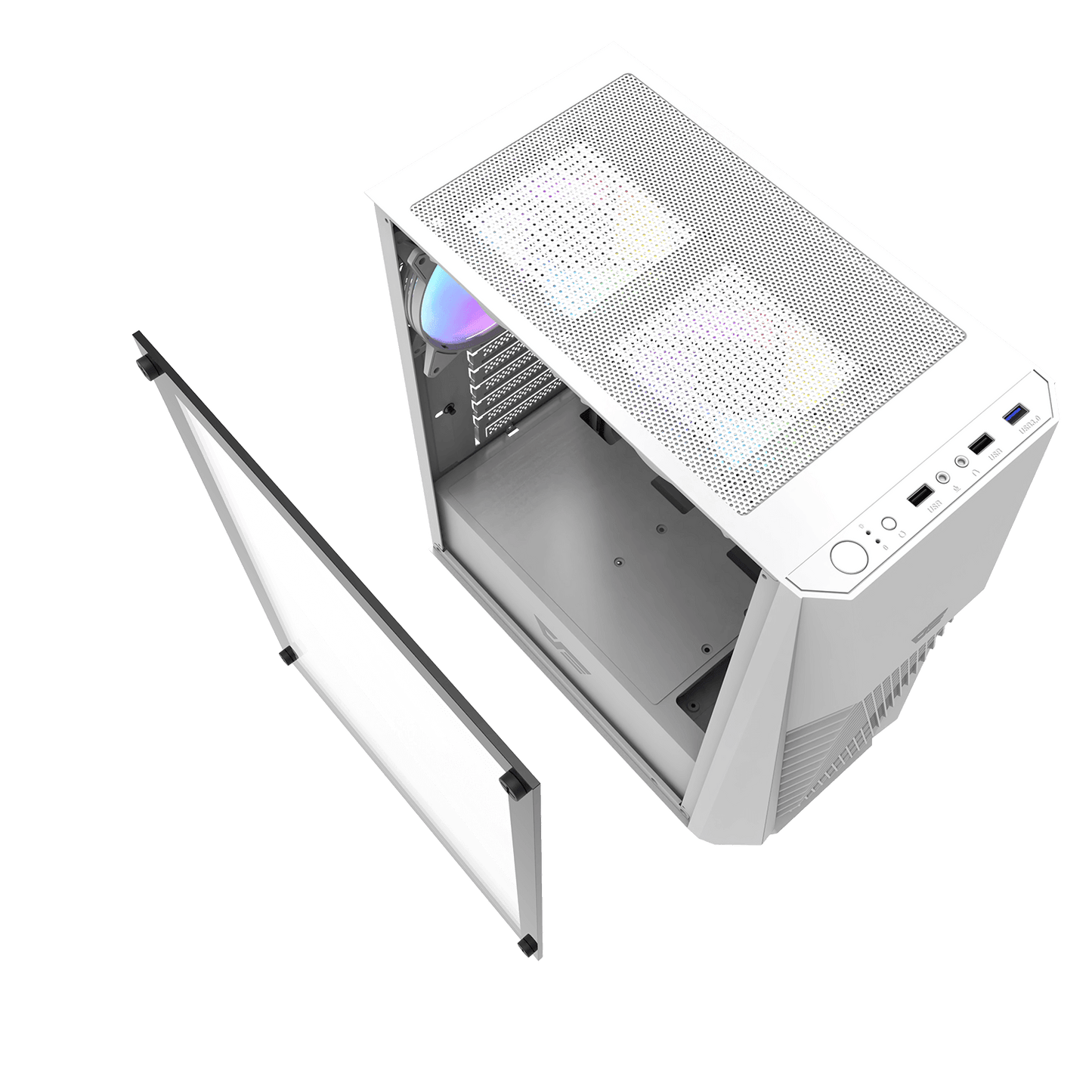 darkFlash DK150 ATX Gaming Case - White | DF-DK150-W