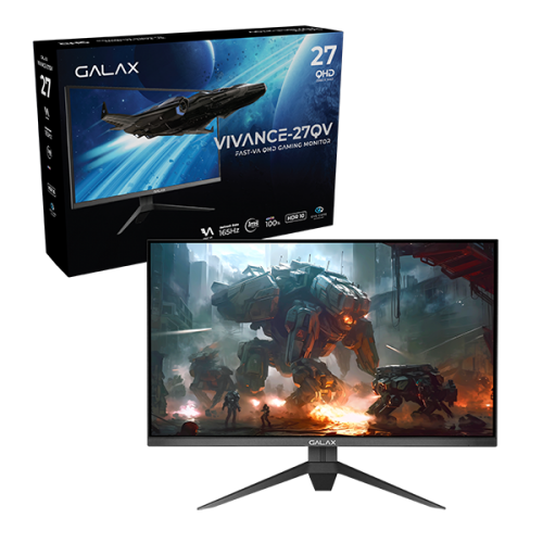 GALAX VIVANCE-27QV Gaming Monitor VI-27QV 27"| MGVVCE27NB5E