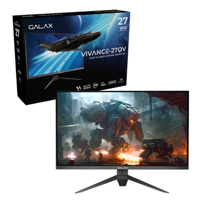 GALAX VIVANCE-27QV Gaming Monitor VI-27QV 27"| MGVVCE27NB5E