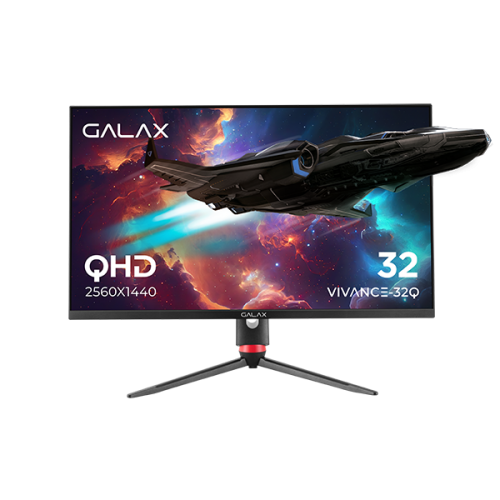 GALAX Gaming Monitor (VI-32Q) 32" QHD,IPS , 165Hz, 1ms,G-Sync,HDR 10,2560×1440 | MGVIBF32NB50