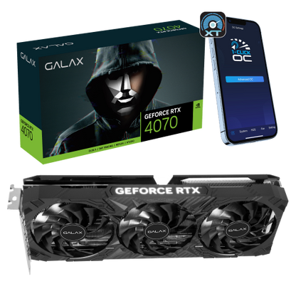 GALAX GeForce RTX 4070 1-Click OC 3X | 47NOM7MD7QOC