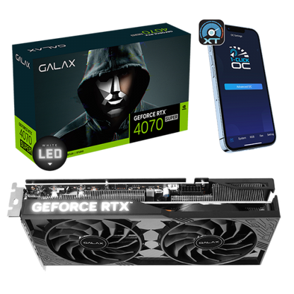 GALAX GeForce RTX 4070 SUPER 1-Click OC 2X | 47SOM7MD9PSU