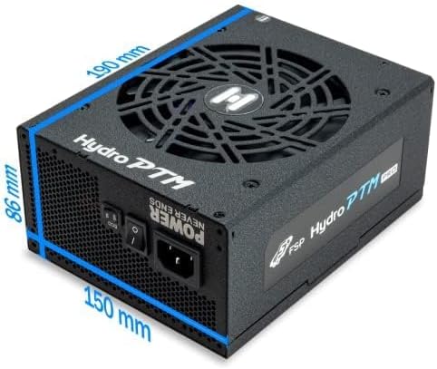 FSP Hydro PTM Pro 850W 80 Plus Platinum Full Modular ATX 12V Power Supply