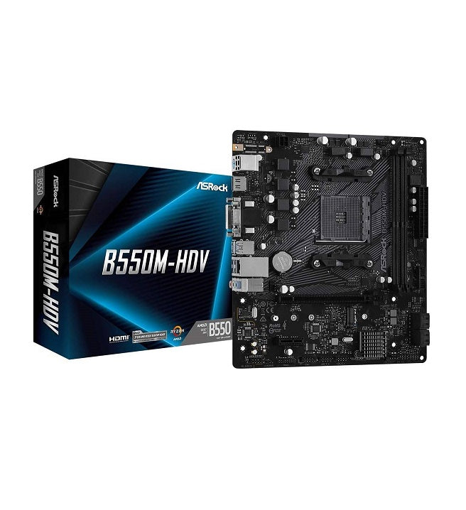 ASRock B550M-HDV Micro ATX Motherboard