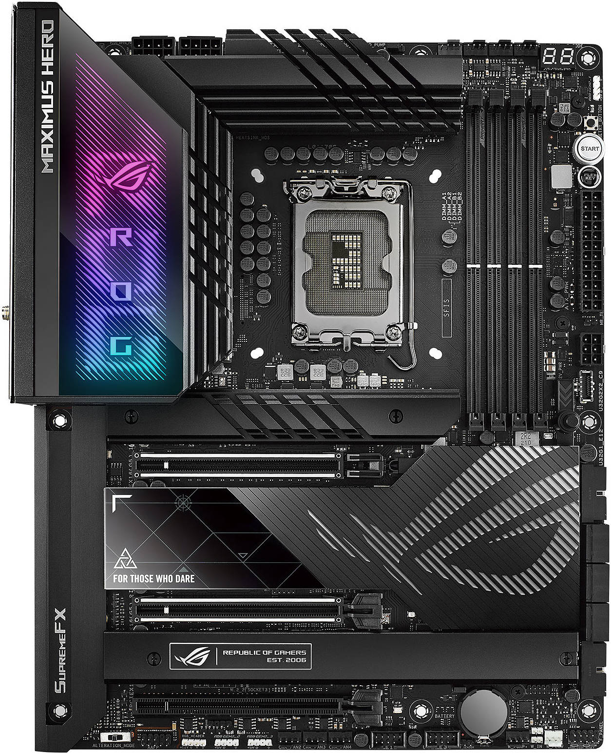 ASUS Rog Maximus Z790 Hero ATX DDR5 LGA 1400 Motherboard