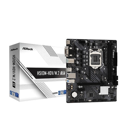 ASRock H510M-HDV/M.2 SE LGA 1200 Micro ATX Intel Motherboard