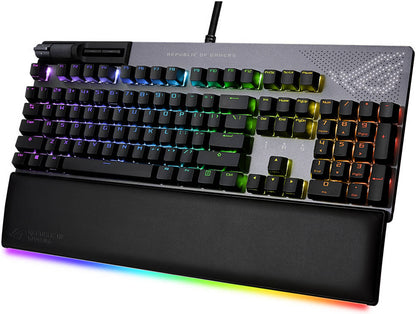 ASUS ROG Strix Flare II Animate RGB Gaming Keyboard - ROG NX Red Tactile Switches