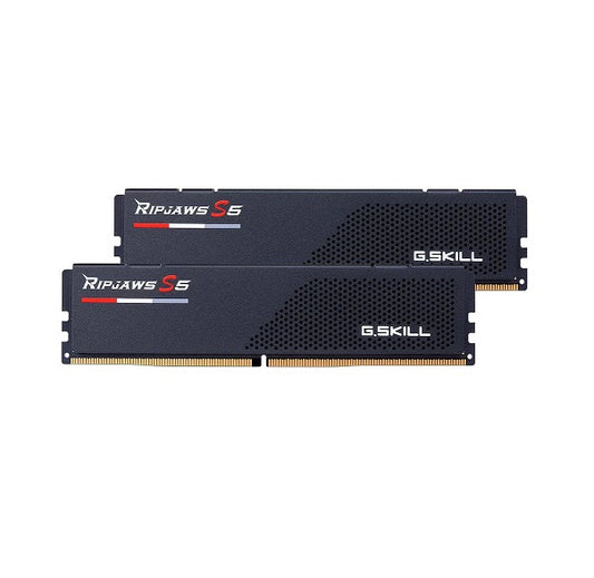 G.Skill Memory Ripjaws S5 Series ( 32GB x2) DDR5 6000MT/s Desktop Computer Memory | F5-6000J3238G32GX2-RS5K