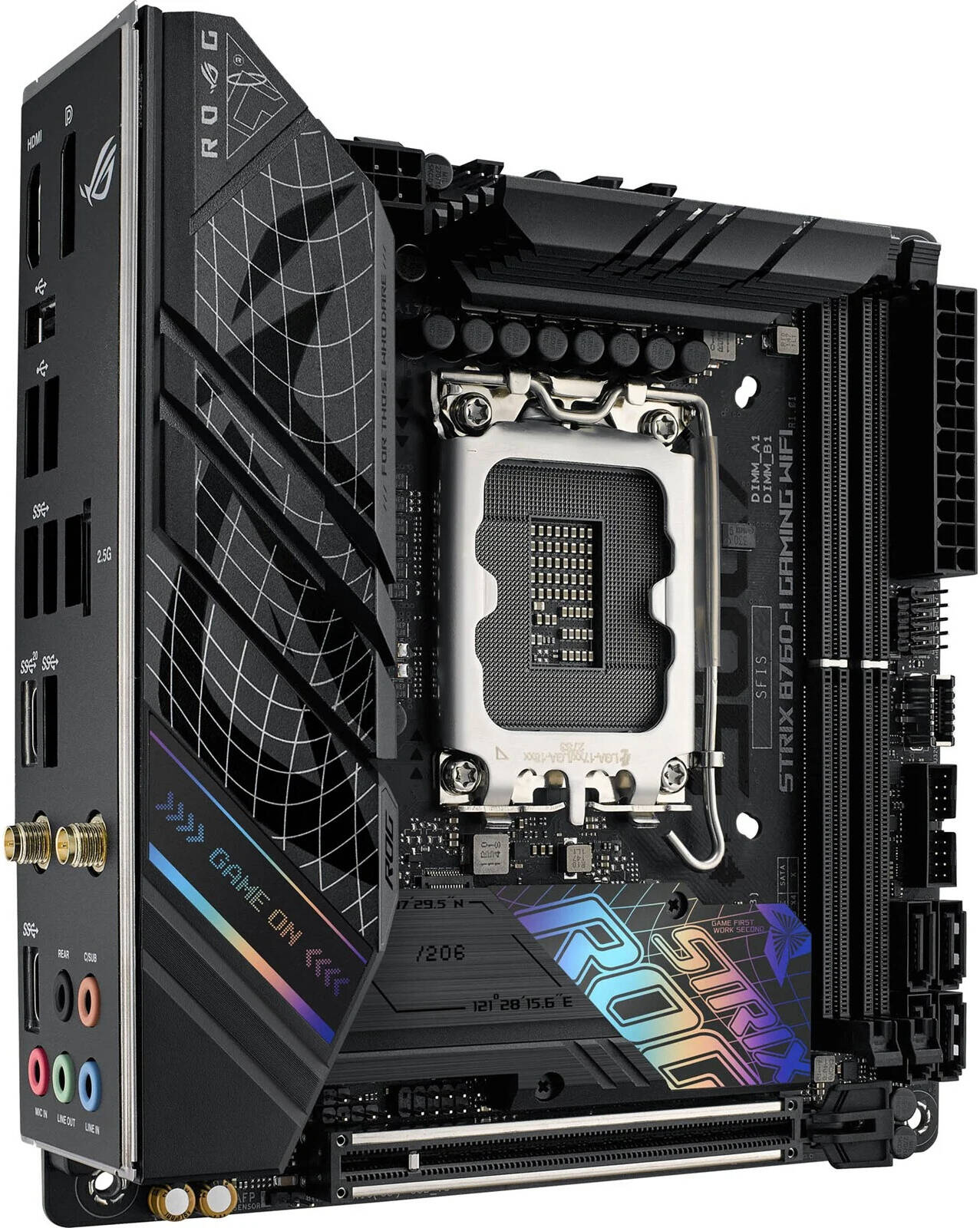 ASUS ROG STRIX B760-I GAMING WIFI LGA1700 Mini-ITX Motherboard