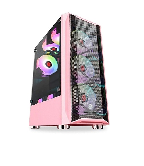 BUDGET GAMING/WORKSTATION PINK EDITION: CORE I5 12400F | 16GB RAM | CHOOSE GPU | 512GB NVME +2TB HDD| WINDOWS 11 | WIFI BT READY