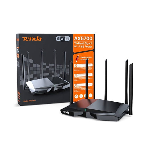 TENDA TX27 PRO AXE5700 WIFI6E ROUTER