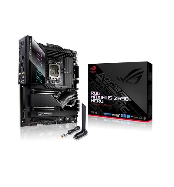 ASUS ROG MAXIMUS Z690 HERO Intel Motherboard | 90MB18E0-M0EAY0