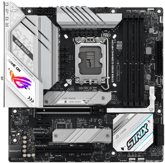 ASUS ROG STRIX B760-G GAMING WIFI D4 LGA1700 Motherboard