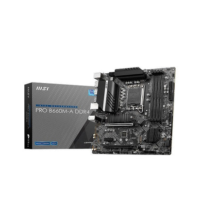 MSI PRO B660M-A DDR4 MATX Gaming Motherboard