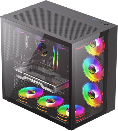 GAMEMAX INFINITY BLACK WITHOUT FAN ATX CASE