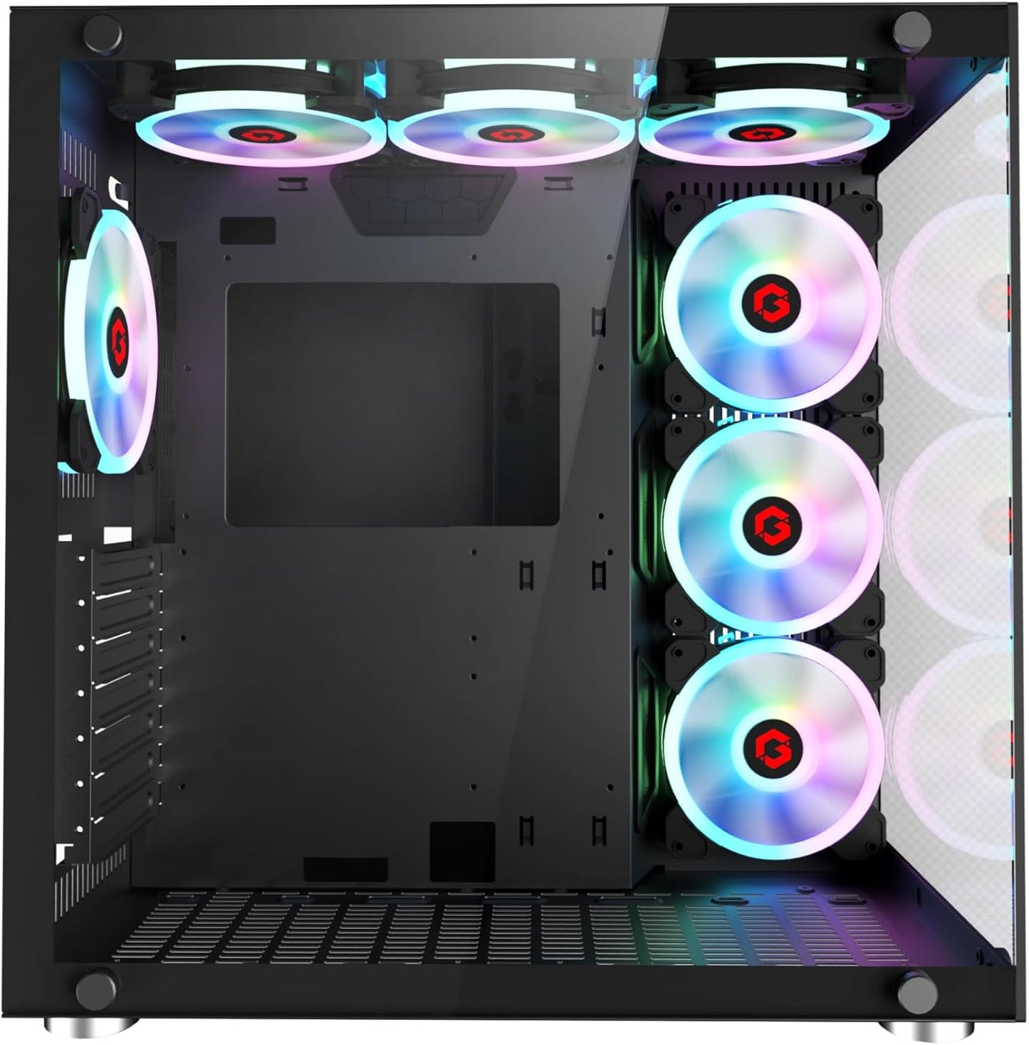 BUDGET GAMING & WORKSTATION PC MAX AIR BLACK : CORE i7 3770 Processor | GPU OPTION | 16GB RAM | 1TB SSD NMVE/SATA | Windows 10 | WIFI & BLUETOOTH READY