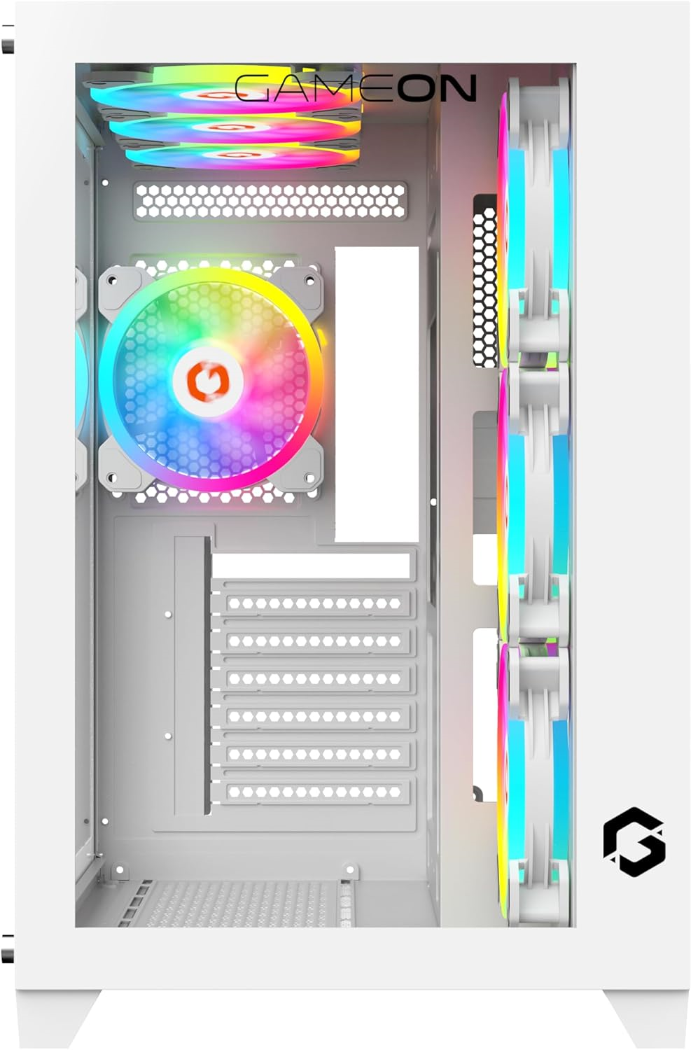 GAMING & WORKSTATION DESKTOP PC ARCTIC LIQUID 6TH GEN WHITE : CORE I7 Processor | GPU OPTION | 16GB RAM | 1TB NVME/SATA SSD | Windows 10 | WIFI BT READY