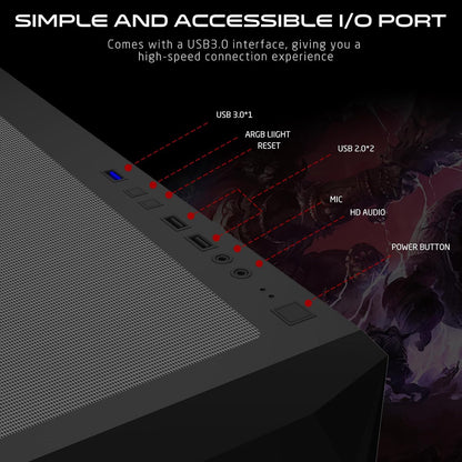 GAMING & WORKSTATION DESKTOP PC: AMD Ryzen 5 5600 | GPU OPTION | 16GB RAM | 1TB NVME/SATA SSD | Windows 10/11 | WIFI BT READY