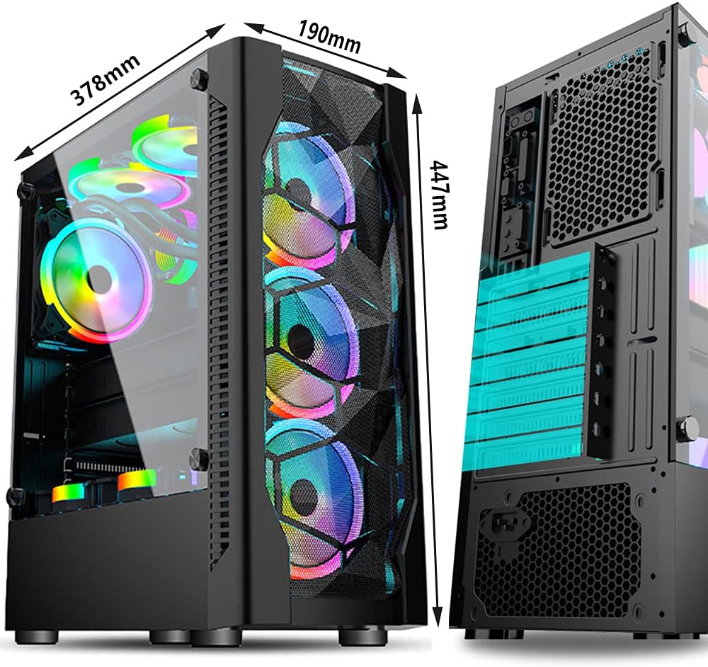 PREBUILT 1: BUDGET GAMING/WORKSTATION PC: CORE I7 | 16GB RAM | CHOOSE GPU | 512GB NVME +2TB HDD | WINDOWS 10