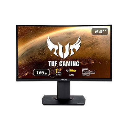 ASUS TUF Gaming VG24VQR 24-Inch FHD VA 1ms 165Hz Curved Gaming Monitor | 90LM0577-B01170