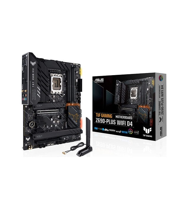 ASUS TUF GAMING Z690-PLUS WIFI D4 (LGA 1700) ATX Gaming Motherboard