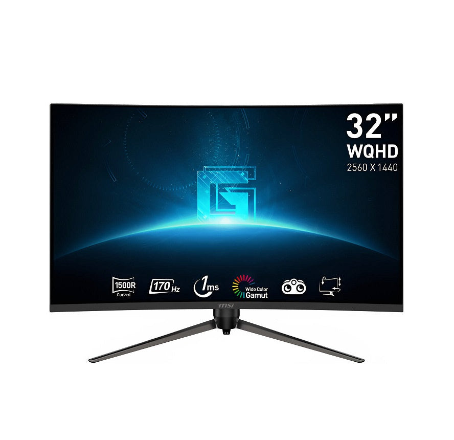 MSI G32CQ5P 32-Inch 170Hz 1ms WQHD Curved Gaming Monitor