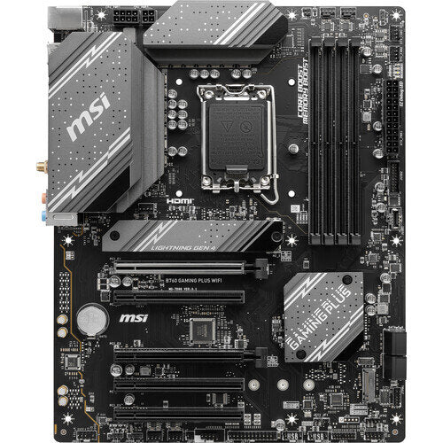 Msi B760 GAMING PLUS WIFI DDR5 Motherboard Support LGA 1700 Intel Core 14th 13th 12th Gen Processors