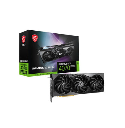 Msi GeForce RTX 4070 SUPER 12G GAMING X SLIM 12GB GDDR6X ATX graphic card