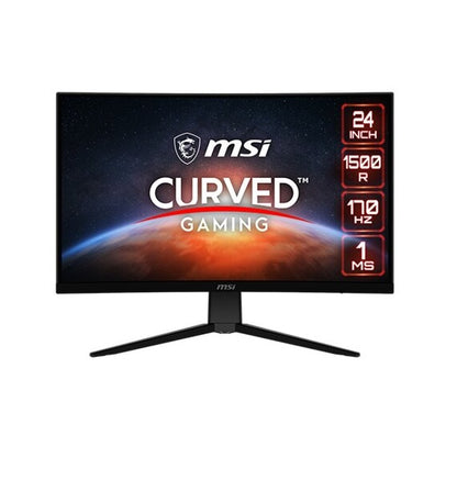 MSI Optix G242C 24-Inch 170Hz 1ms FHD Curved Gaming Monitor | 9S6-3BB31H-009