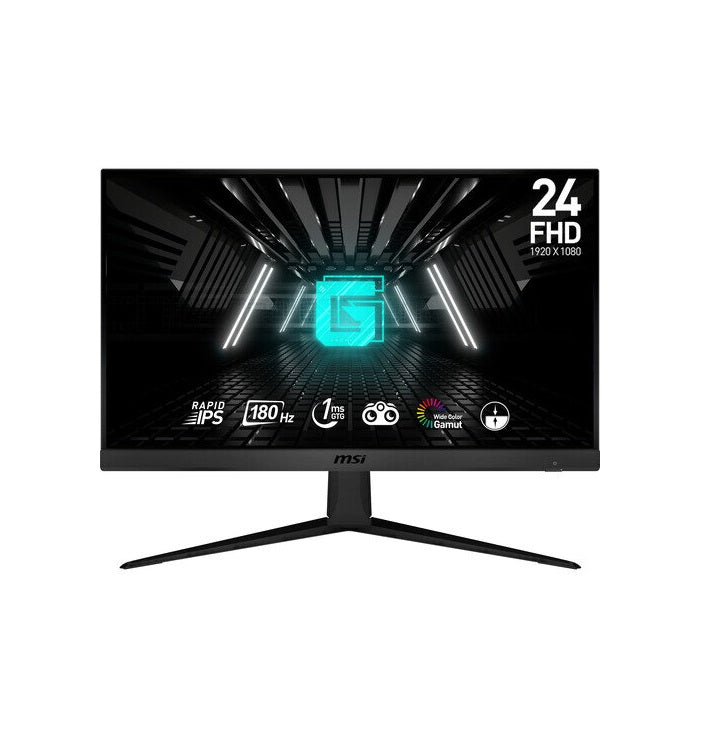 MSI G2412F IPS 24-Inch FHD 180Hz 1ms Gaming Monitor - Black | 9S6-3BB91T-004