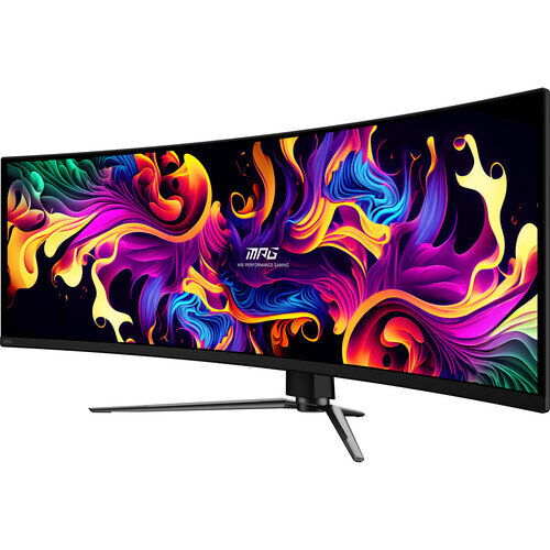 MSI MPG 491CQP QD-OLED 49' 144 Hz 0.03ms Curved Gaming Monitor - Black | 9S6-3FA84T-013