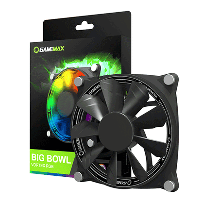 GAMMAX CASE FAN GMX12RBB 120mm RGB Single Fan | GMX-12-RBB