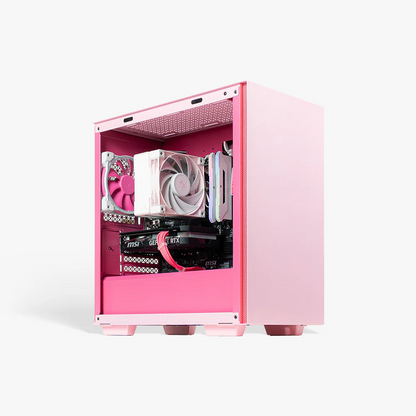 BUDGET GAMING/WORKSTATION PINK EDITION: CORE I5 12400F | 16GB RAM | CHOOSE GPU | 512GB NVME +2TB HDD| WINDOWS 11 | WIFI BT READY