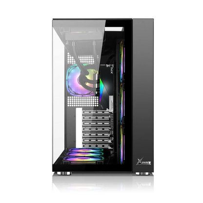 MAX FLOW BUDGET GAMING/WORKSTATION DESKTOP PC: CORE I5 13400F 10 CORES 4.6GHZ | 16GB RAM | CHOOSE GPU | 512GB NVME +2TB HDD| WINDOWS 11 | WIFI READY