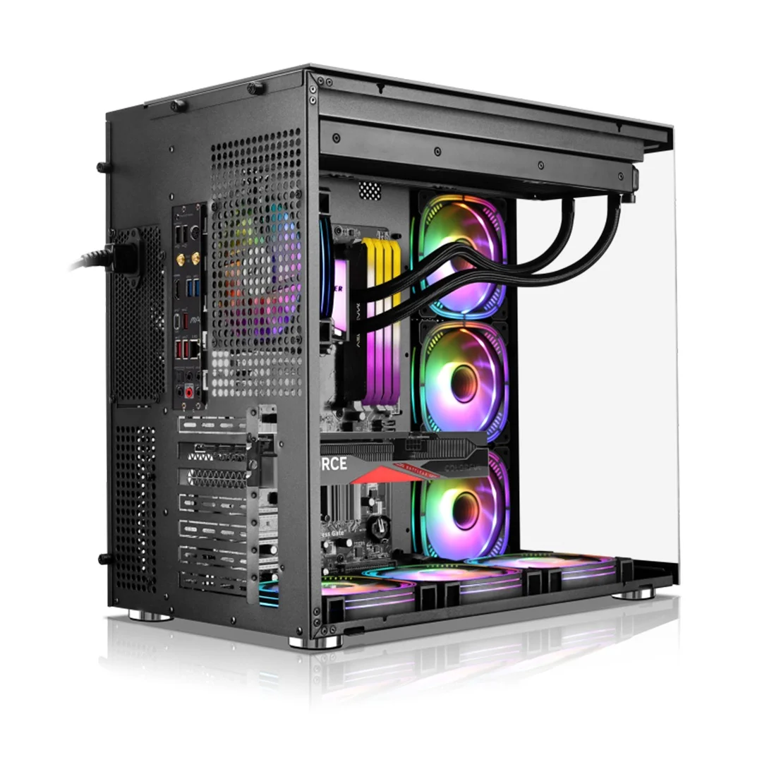 MAX FLOW BUDGET GAMING/WORKSTATION DESKTOP PC: CORE I5 13400F 10 CORES 4.6GHZ | 16GB RAM | CHOOSE GPU | 512GB NVME +2TB HDD| WINDOWS 11 | WIFI READY