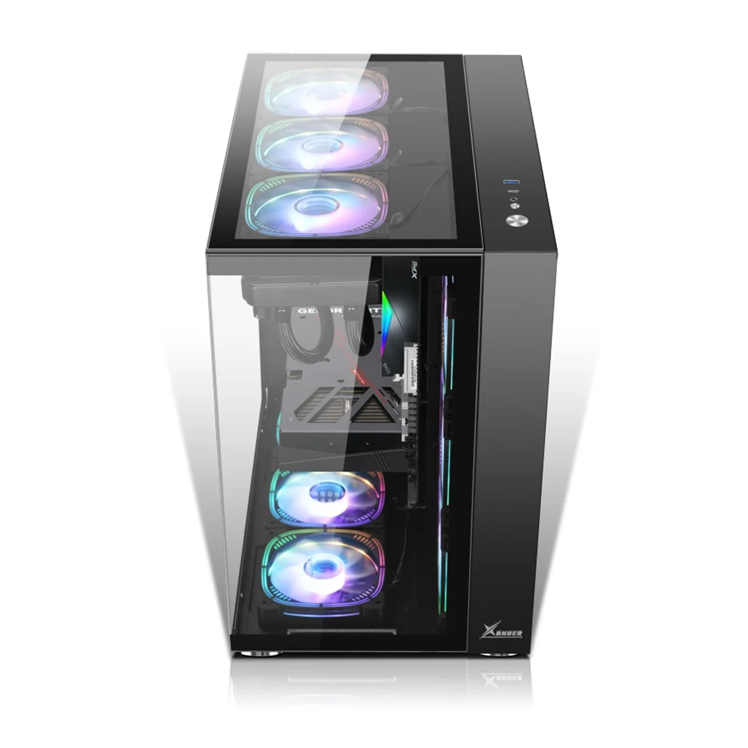 MAX FLOW BUDGET GAMING/WORKSTATION DESKTOP PC: CORE I5 13400F 10 CORES 4.6GHZ | 16GB RAM | CHOOSE GPU | 512GB NVME +2TB HDD| WINDOWS 11 | WIFI READY