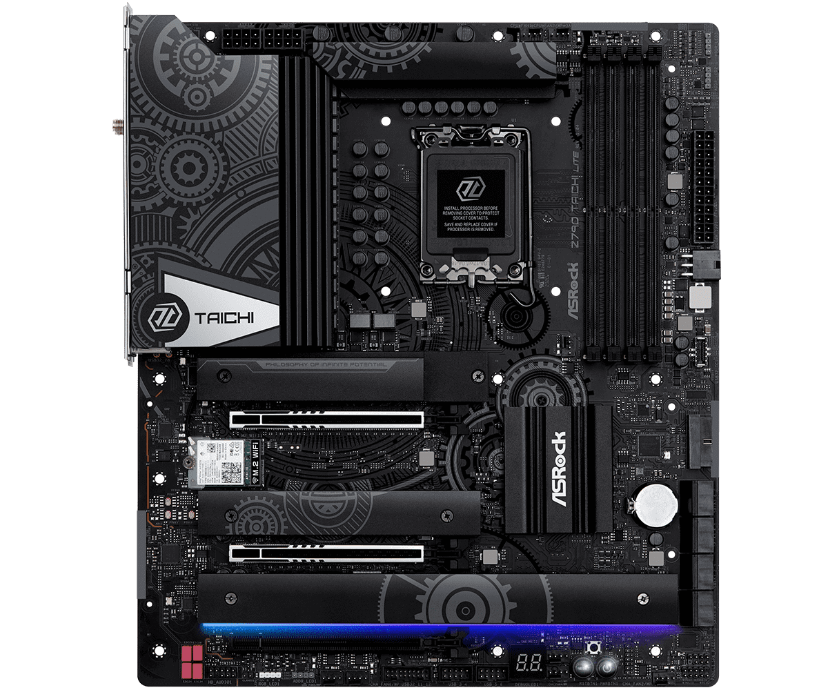 Msi Z790 Taichi Lite 12th/13th/14th Gen Intel LGA1700 Processors Gaming Motherboard