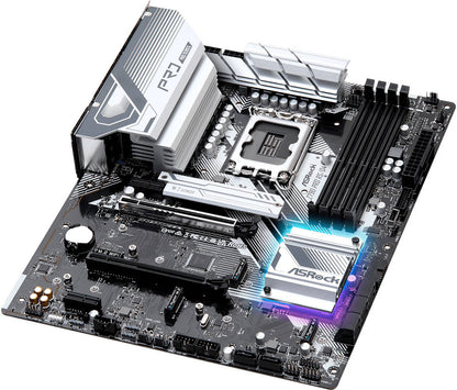 ASROCK Z790 Pro RS/D4 ATX 12th, 13th, and 14th Gen Intel LGA1700 Processors Gaming Motherboard