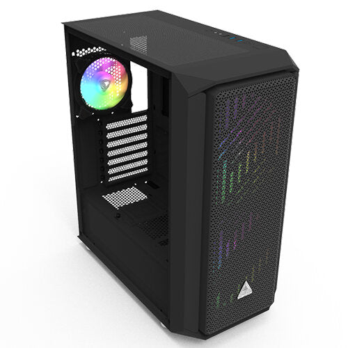 Montech Air X ARGB Compact ATX Gaming Case - Black | AIR-X-ARGB-BLACK