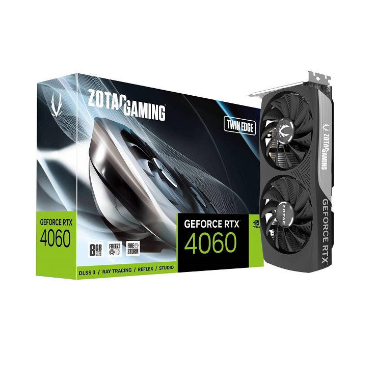 ZOTAC GAMING GeForce RTX 4060 Twin Edge 8GB GDDR6 Graphics Card