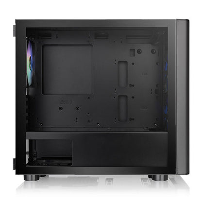 Thermaltake V150 TG ARGB Breeze Edition Tempered Glass 120mm ARGB fans Case - Black | CA-1R1-00S1WN-02