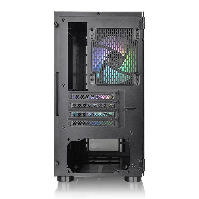 Thermaltake V150 TG ARGB Breeze Edition Tempered Glass 120mm ARGB fans Case - Black | CA-1R1-00S1WN-02