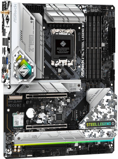 ASRock Z790 Steel Legend WiFi LGA1700 ATX Motherboard