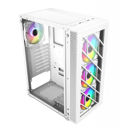 BUDGET GAMING & WORKSTATION PC TOWER WHITE : CORE i7 3770 Processor | GPU OPTION | 16GB RAM | 1TB SSD NMVE/SATA | Windows 10 | WIFI & BLUETOOTH READY